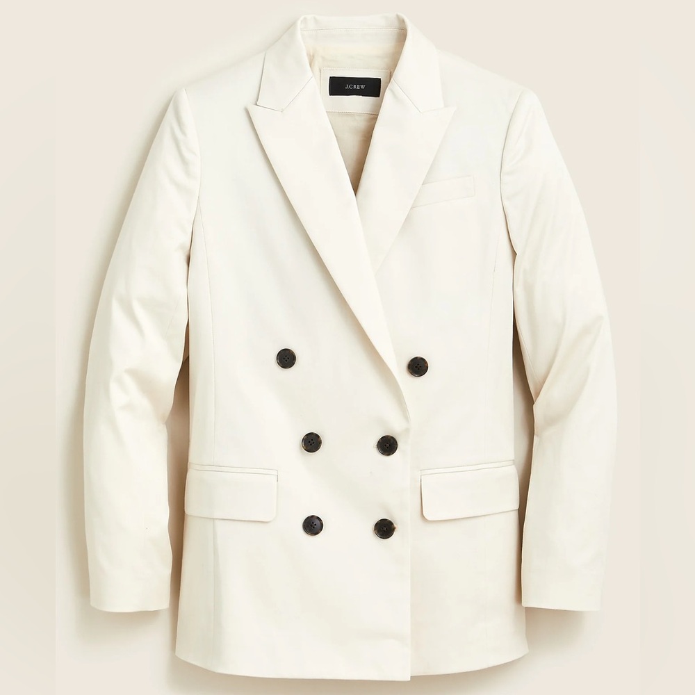 Double-breasted Alfie blazer in lightweight chino 8